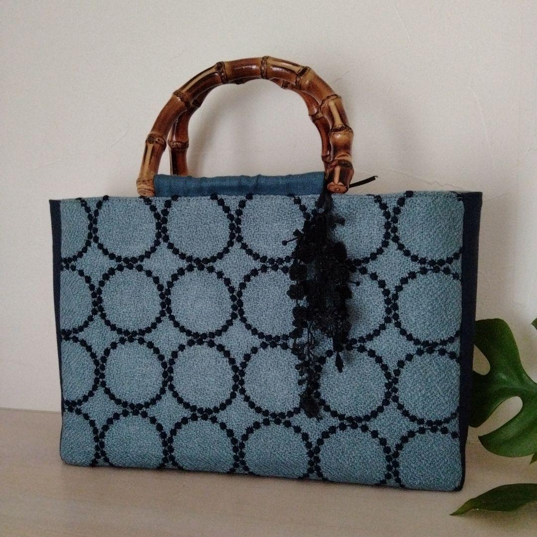 ミナペルホネン ♣︎タンバリン♣︎ハンドメイドバッグ