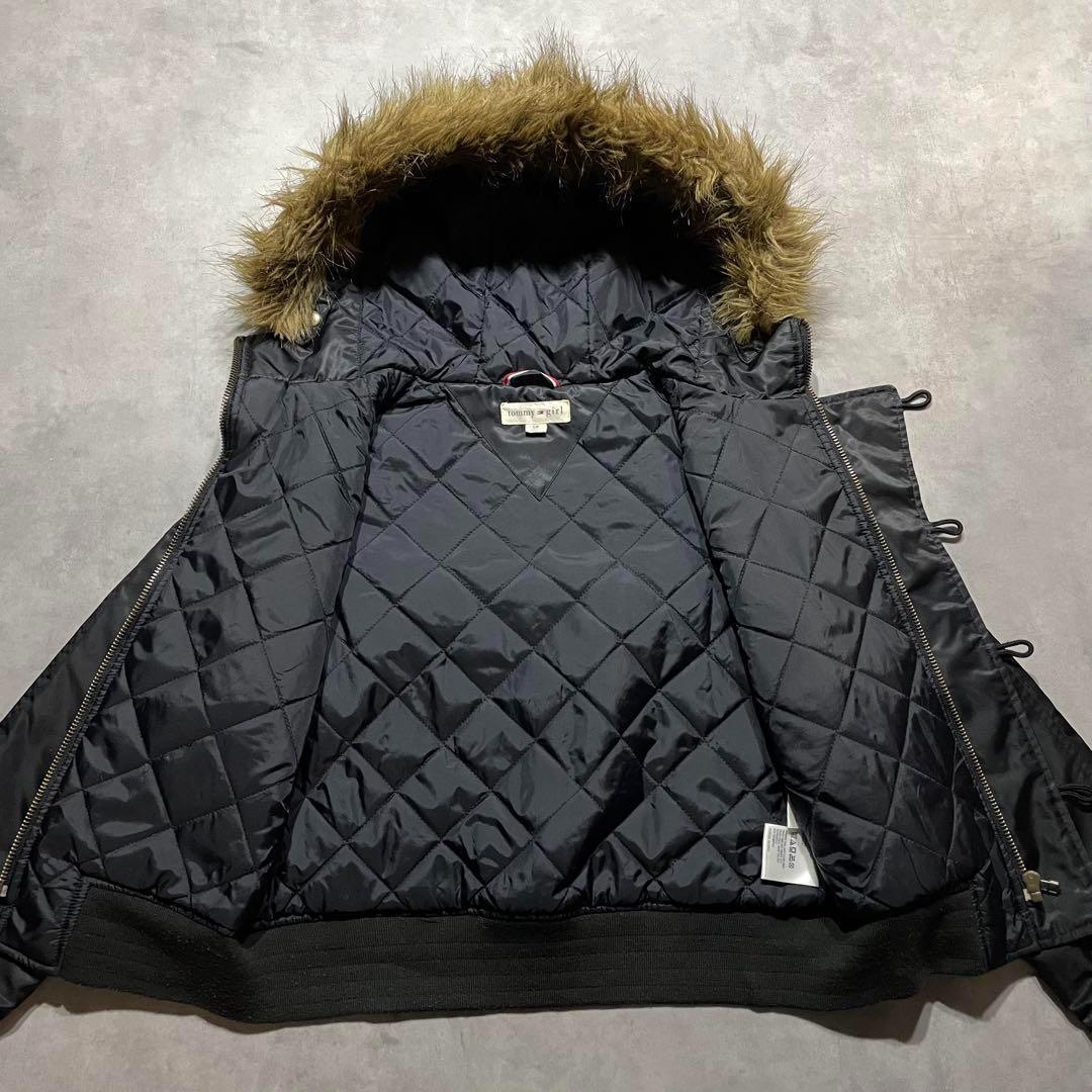 90s 00s “ girl” black N-2B y2k 2way