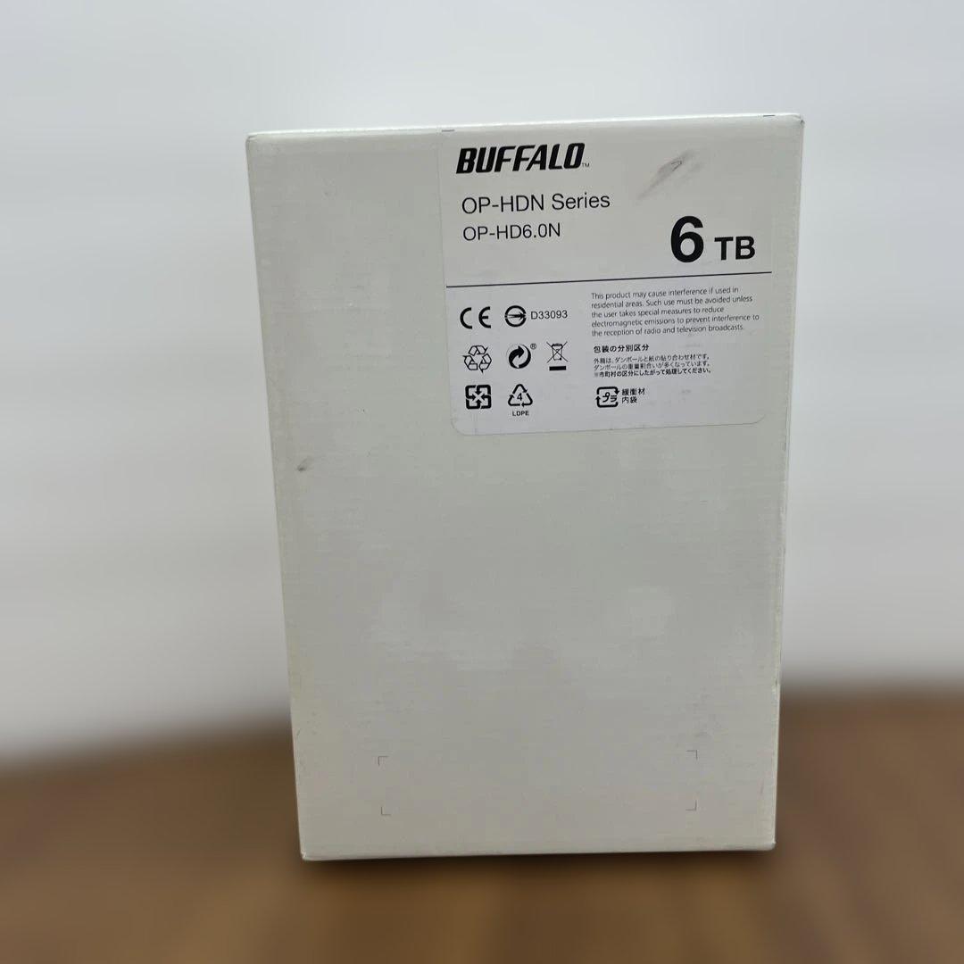 11456 BUFFALO NAS専用HDD 6TB OP-HD6.0N