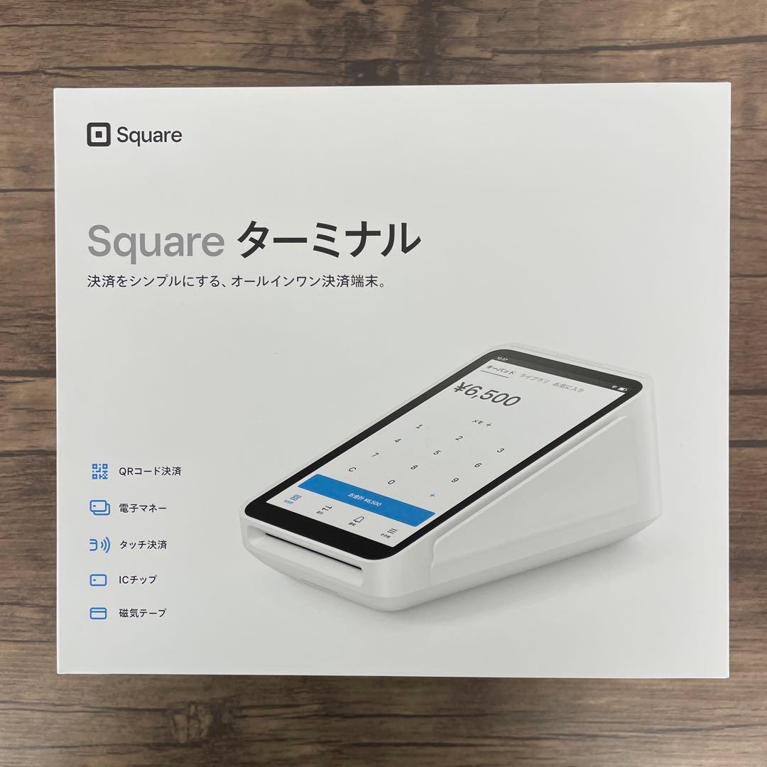 262079 Square ターミナル|プリンター内蔵型、キャッシュレス決済端末
