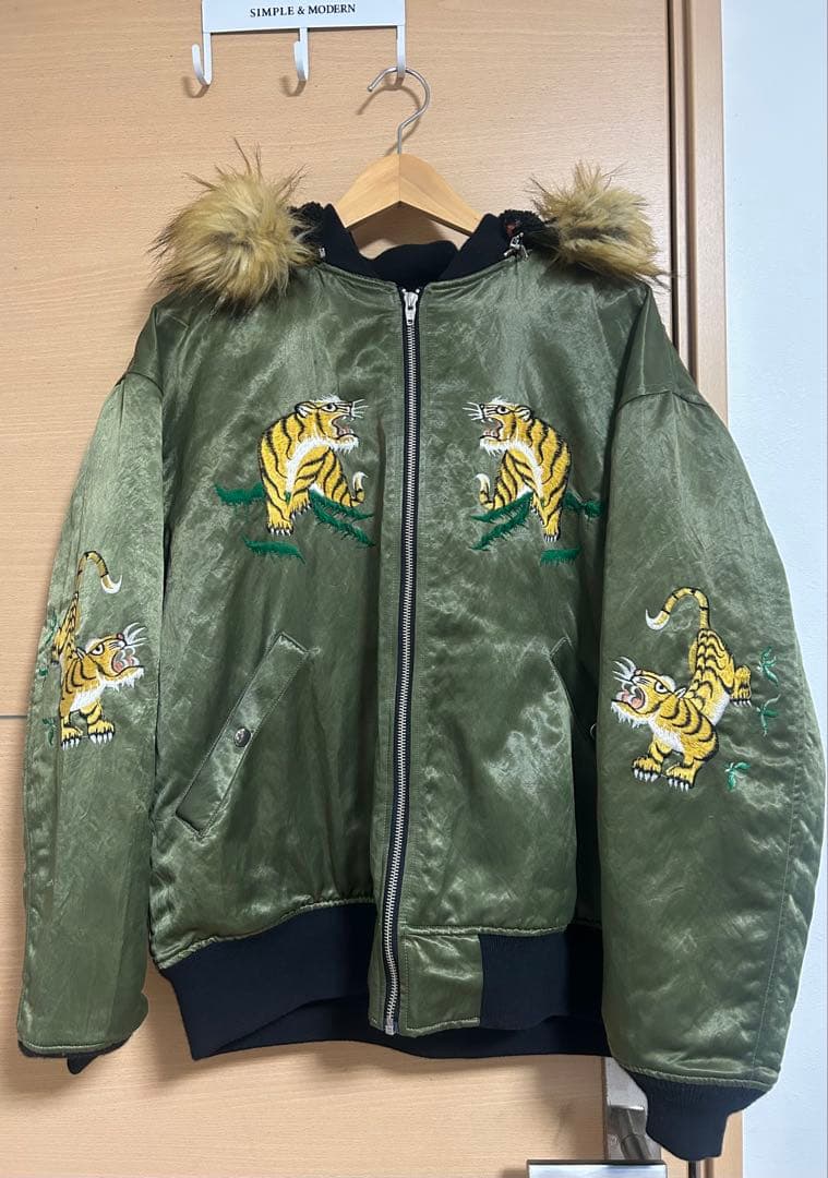 ジャケット・アウター DAIRIKU KOREAN Jacket with Fur Hoodie
