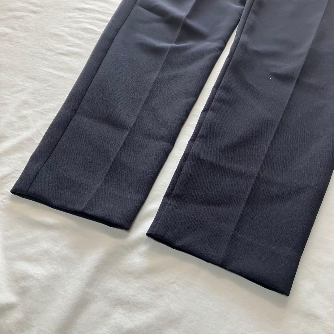 セットアップスーツ✨ナチュラルビューティーベーシック　ストレッチ　紺　上下S