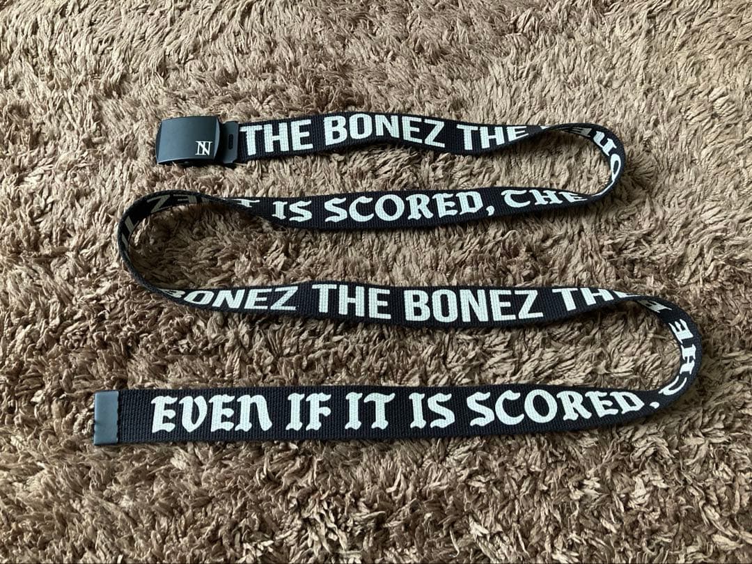 The BONEZ ボーンズ ガチャ ベルト ブラック 黒 RIZE Jesse