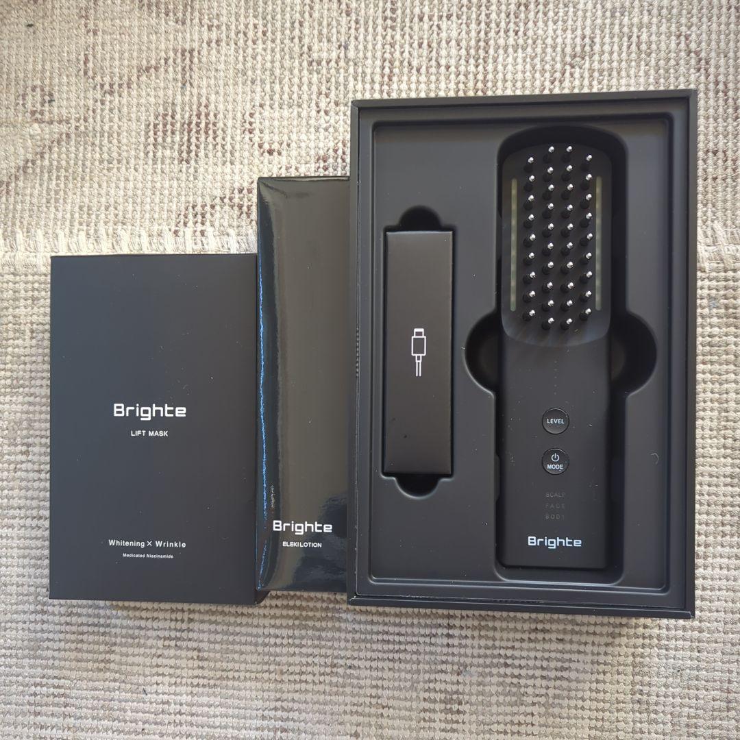 【通電確認のみ】ブラシ型美顔器 エレキブラシプラス