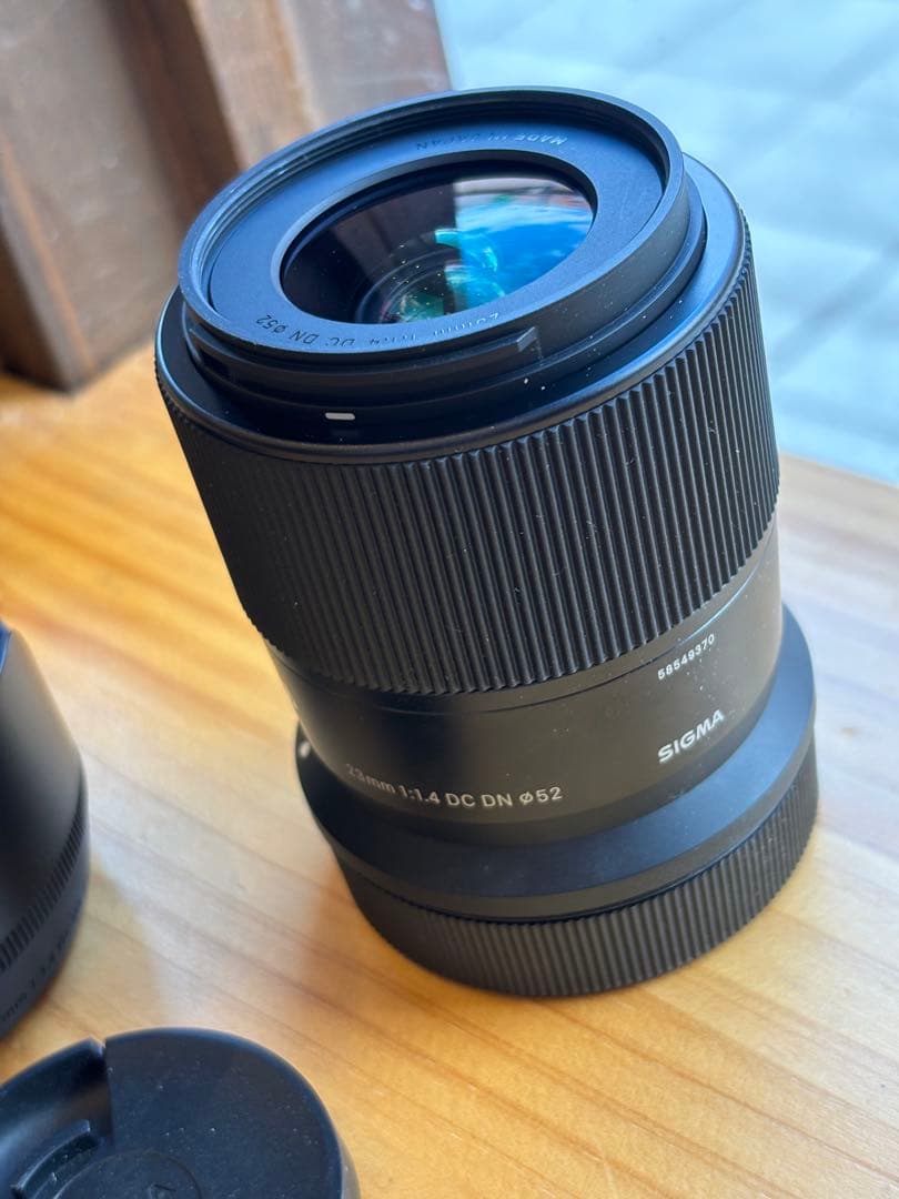 SIGMA 23mm F1.4 DC DN 52mm キャノンRF