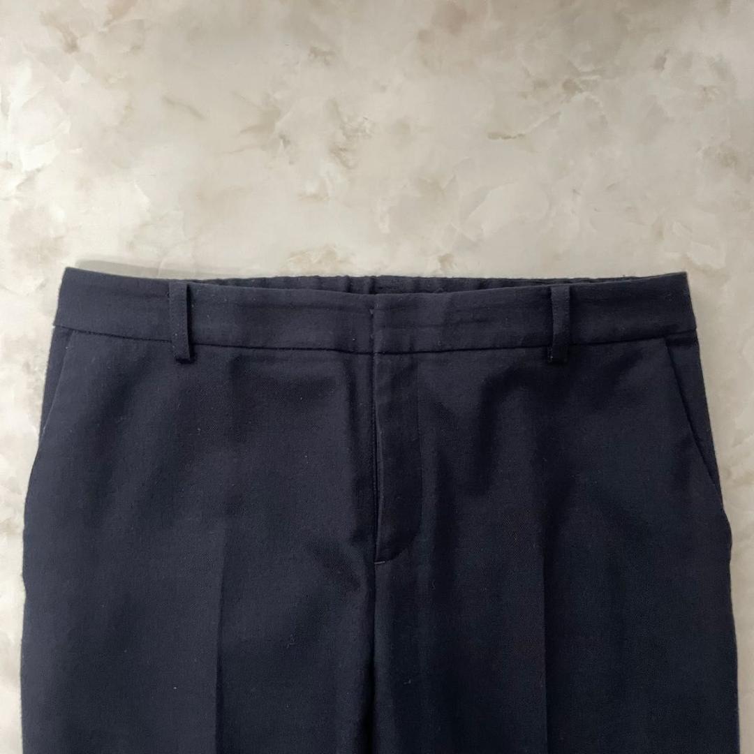 グリーンレーベルリラクシング　パンツスーツ　42 XL　ノーカラージャケット