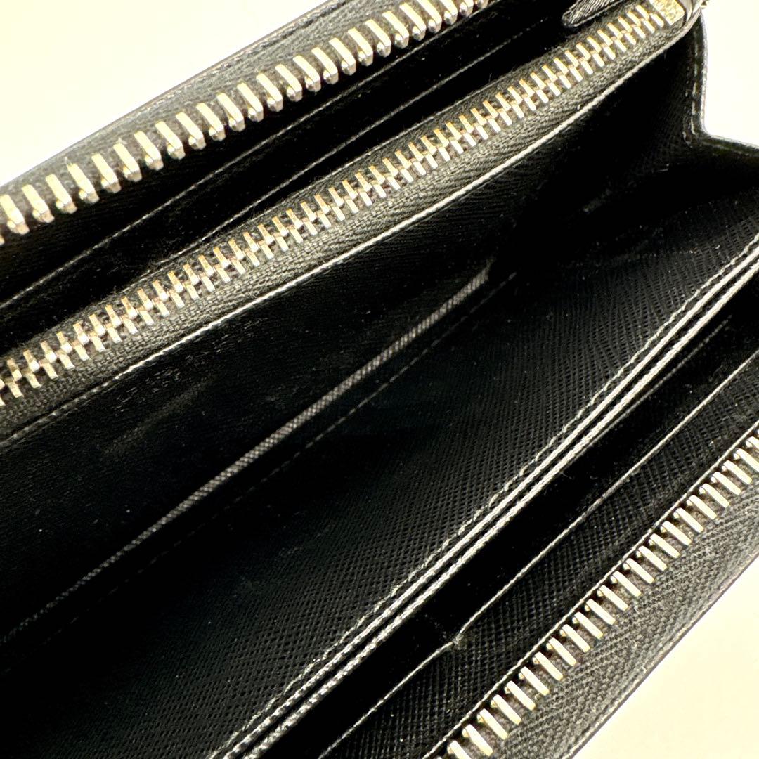 EAAマーケット プラダ 長財布 サフィアーノ ラウンドファスナー