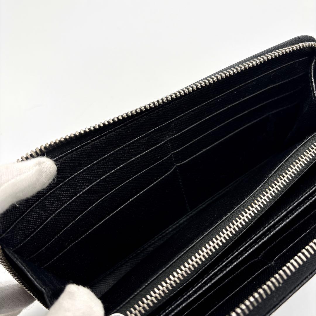 EAAマーケット プラダ 長財布 サフィアーノ ラウンドファスナー