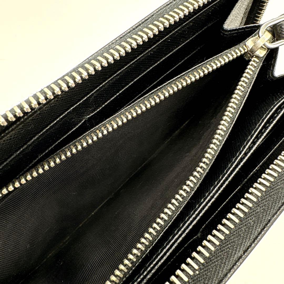 EAAマーケット プラダ 長財布 サフィアーノ ラウンドファスナー