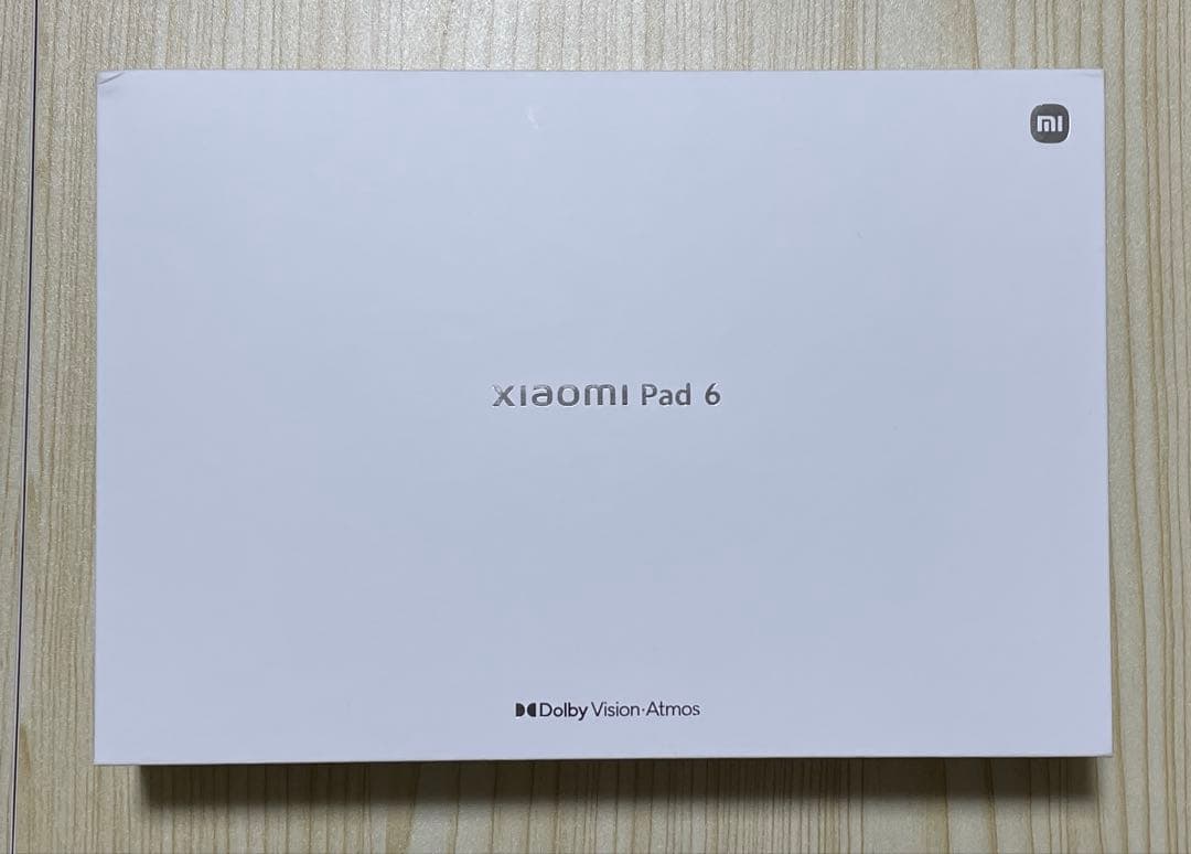 Xiaomi Pad 6 8GB／128GB シャンパンゴールド　美品