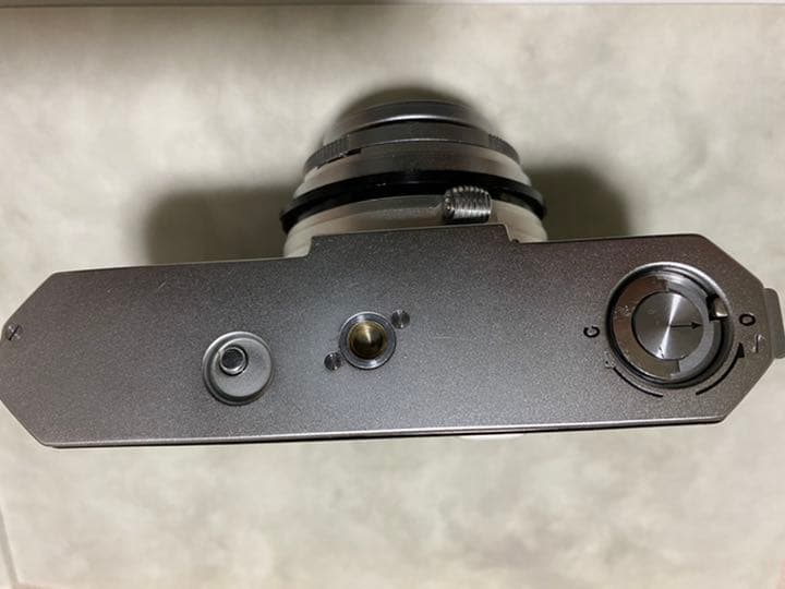 コニカⅢ Konica Ⅲ  整備済み　美品　レンズキャップ　ケース付き