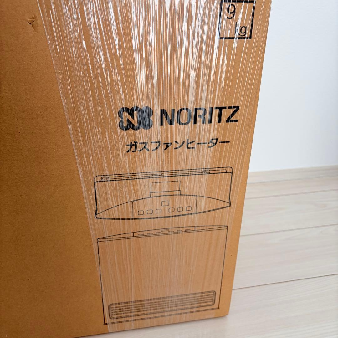 新品 NORITZ GFH-4005S-W5 都市ガス ガスファンヒーター