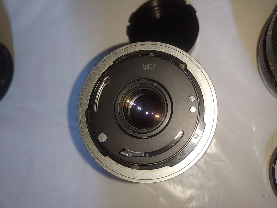 Canon FD 24mm f/2.8 レンズ 純正フード／前後キャップは希少！