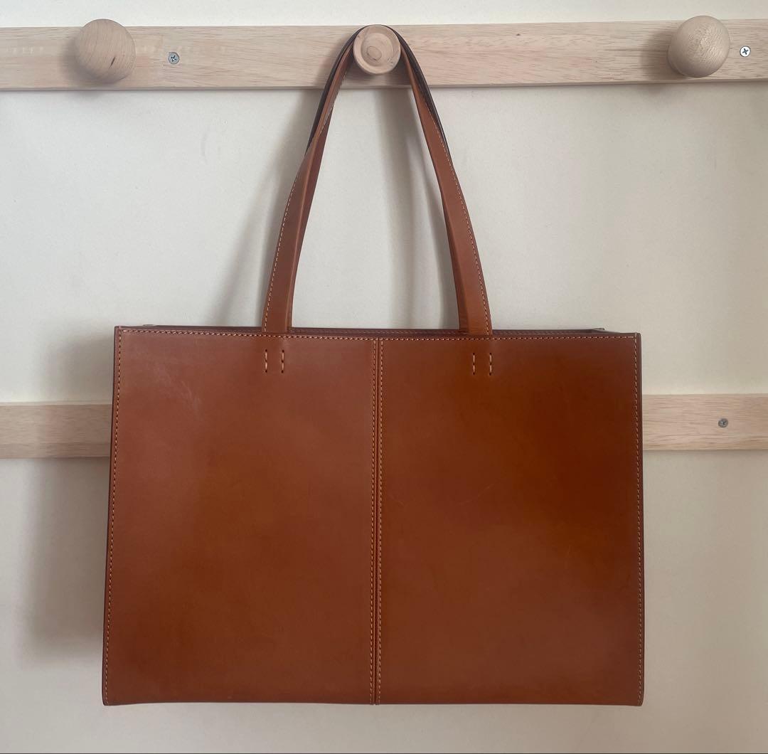 土屋鞄　レザートートバッグ
