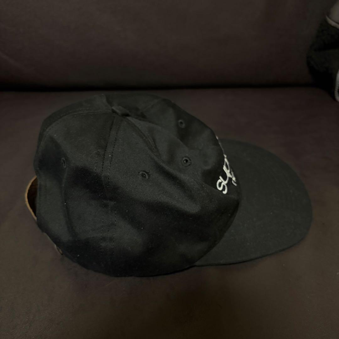 supreme キャップ　ブラック