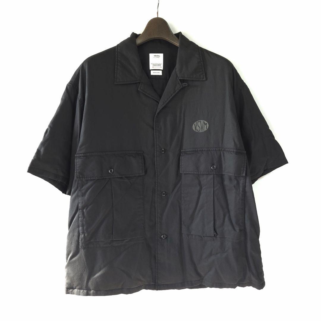 24ss VISVIM CORNET DOWN SHIRT S/S ブラック