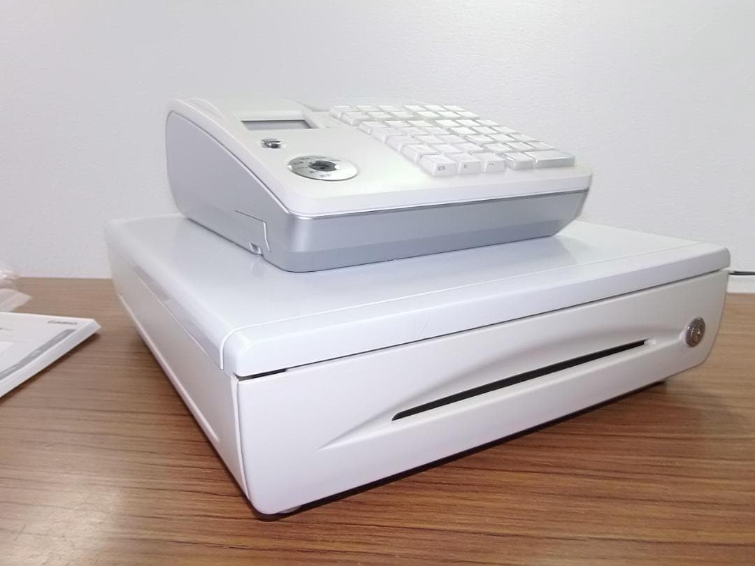 1206店名ロゴ領収書設定無料カシオTE-400インボイスレジスターSDカード