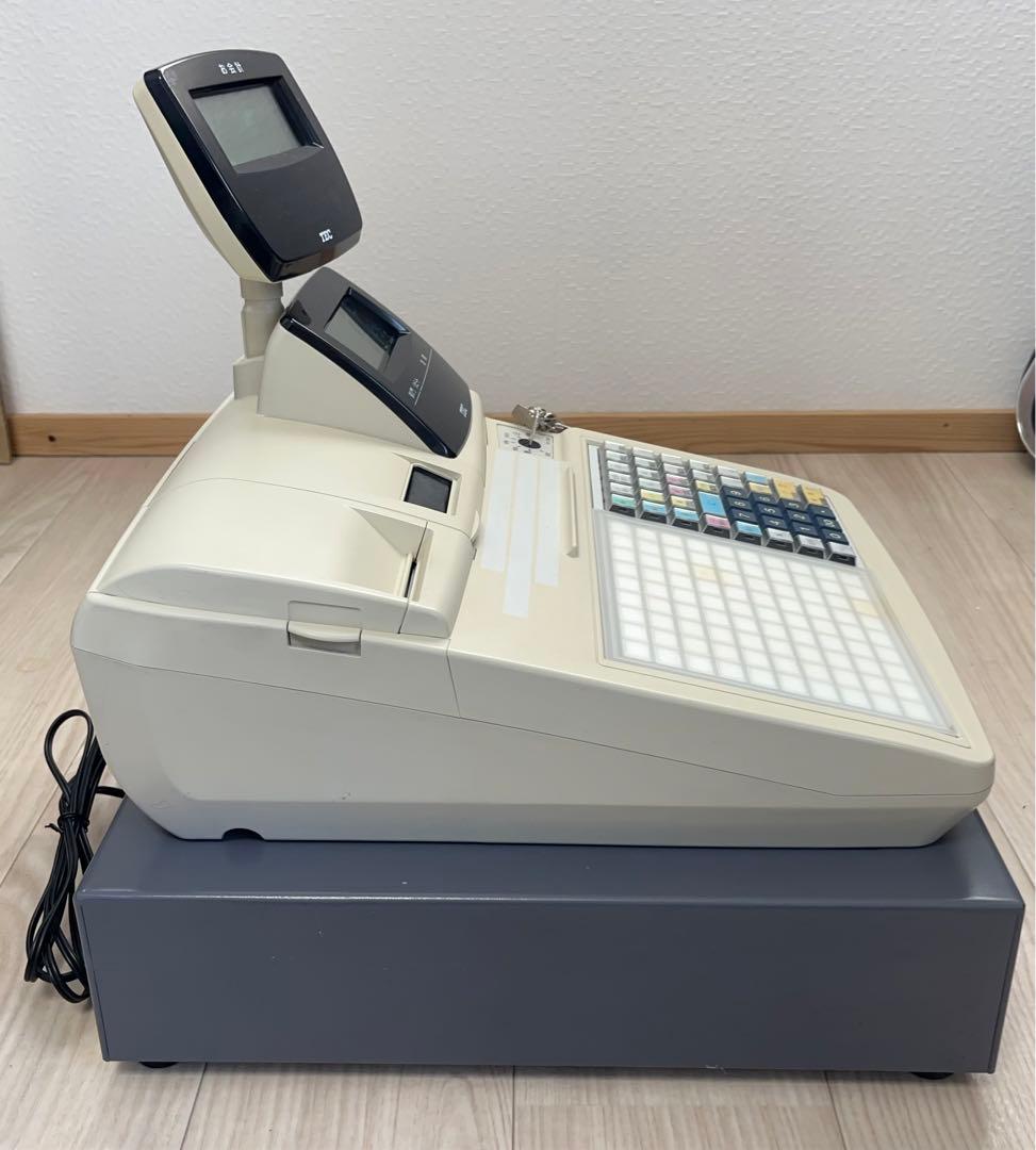 【動作OＫ】TEC 電子レジスター F S-1550 東芝テック -347-