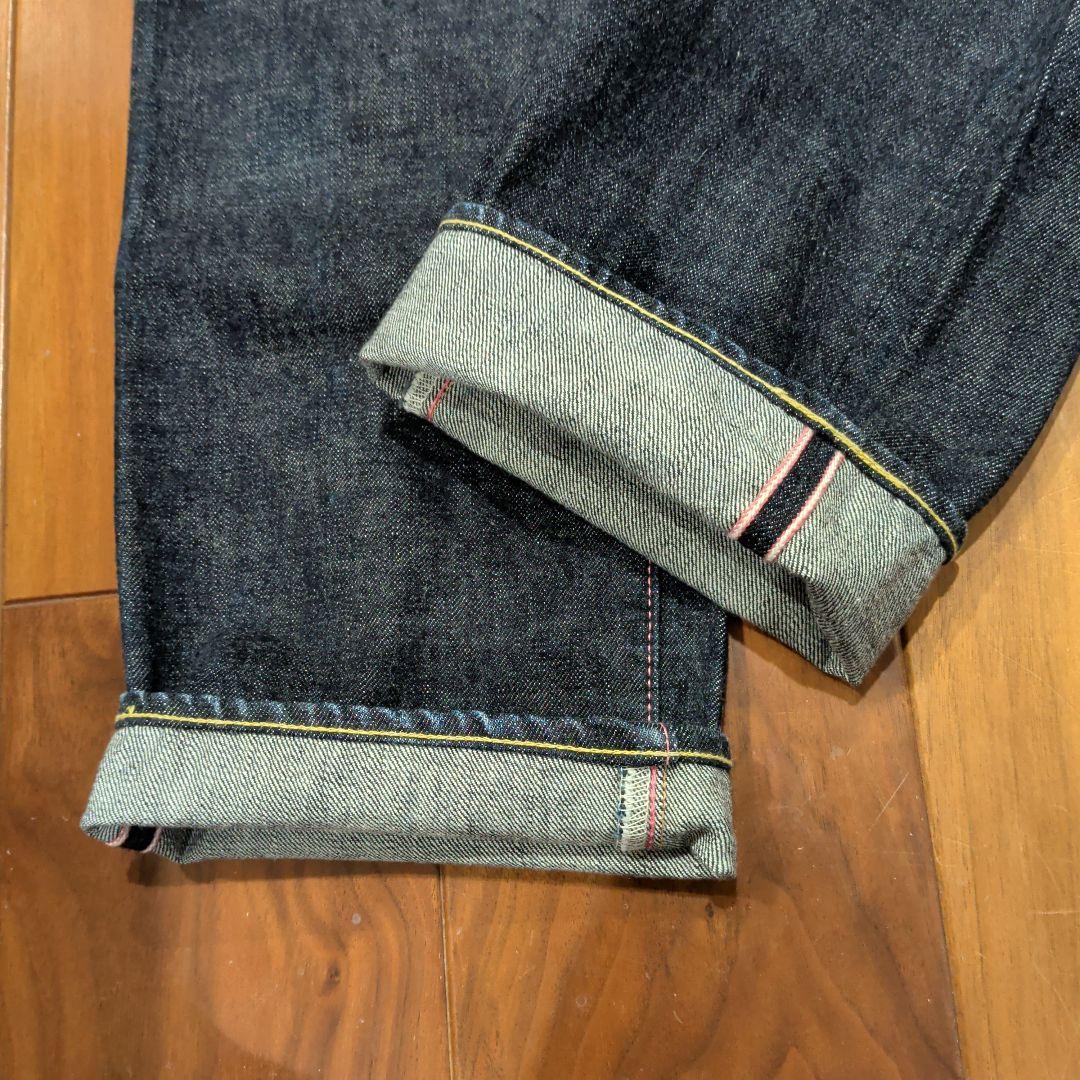 【未使用級】桃太郎ジーンズ　銅丹レーベル　特濃クラッシックストレート