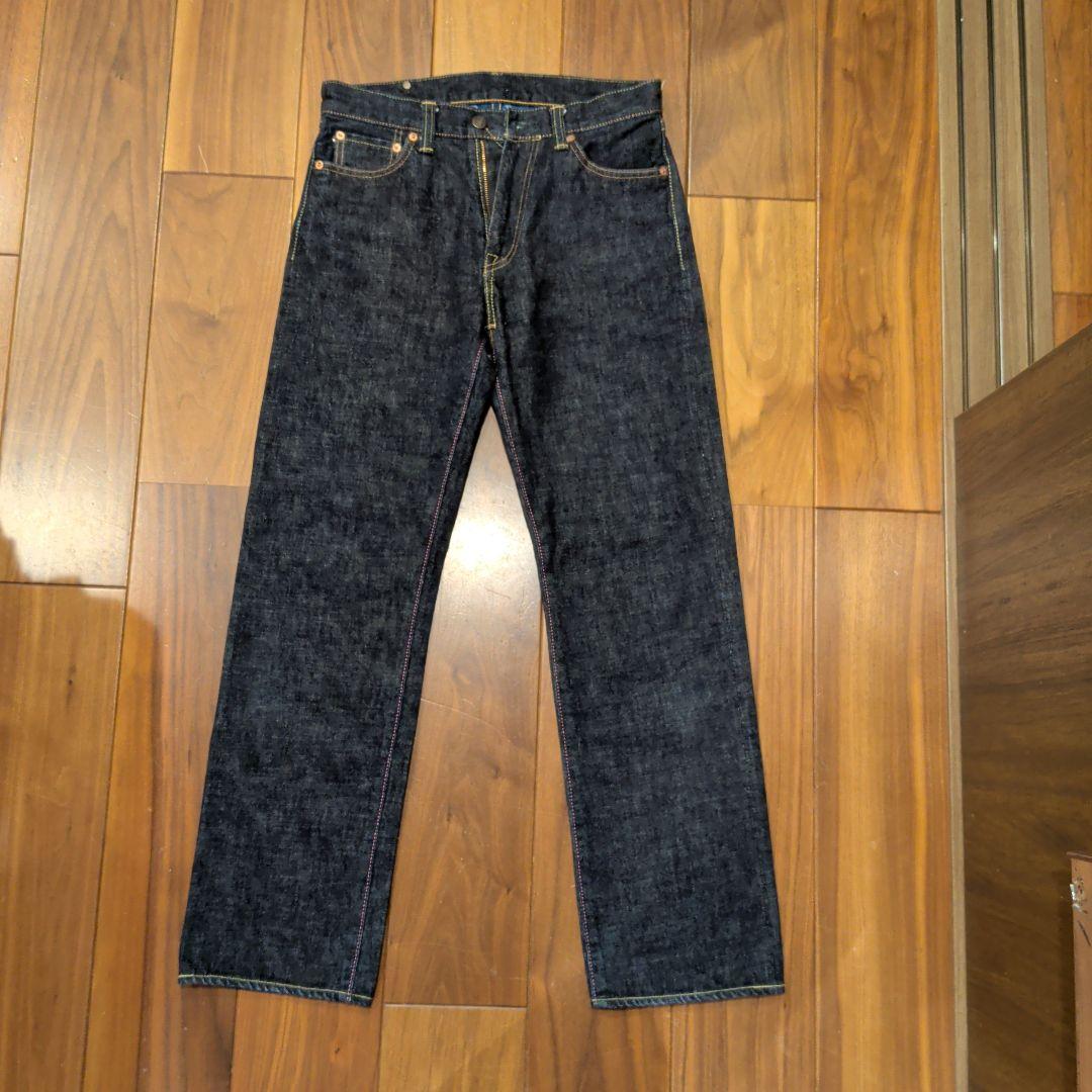 【未使用級】桃太郎ジーンズ　銅丹レーベル　特濃クラッシックストレート