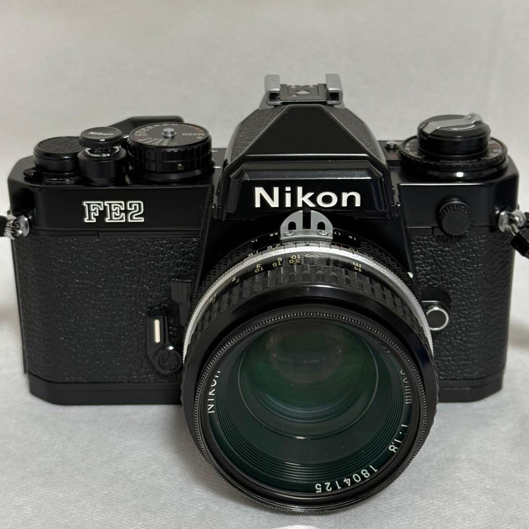 最終値下　Nikon FE2 ワンオーナー美品　純正50mm F1.8付