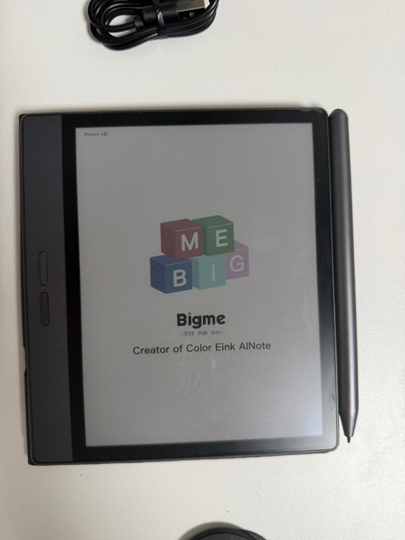 M*a様 Bigme B7 おまけ(保護シートとプリペイドsim)付き