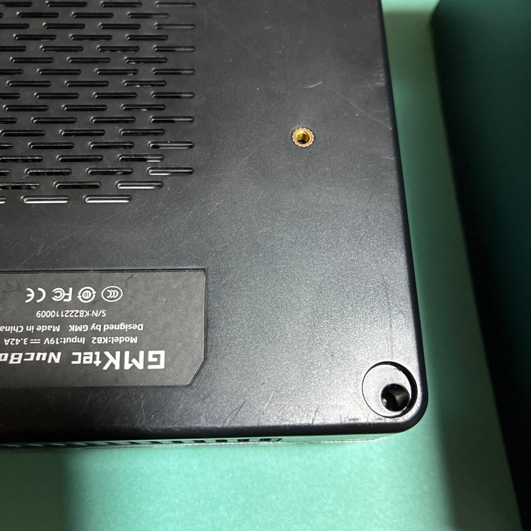 Z*u様 ミニpc Windows11 Pro GMKtec 故障箇所有り。