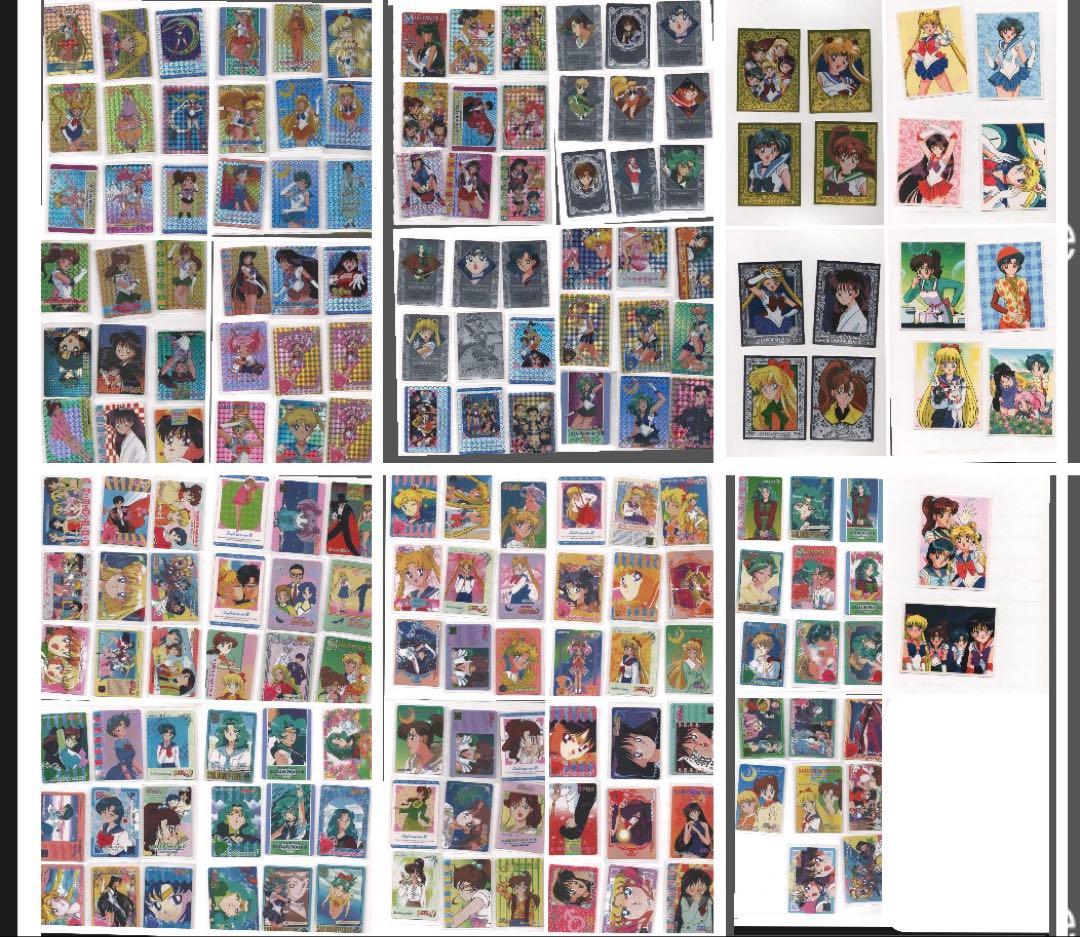 Sailormoon カード　198枚　美少女戦士セーラームーン　キラ等99枚