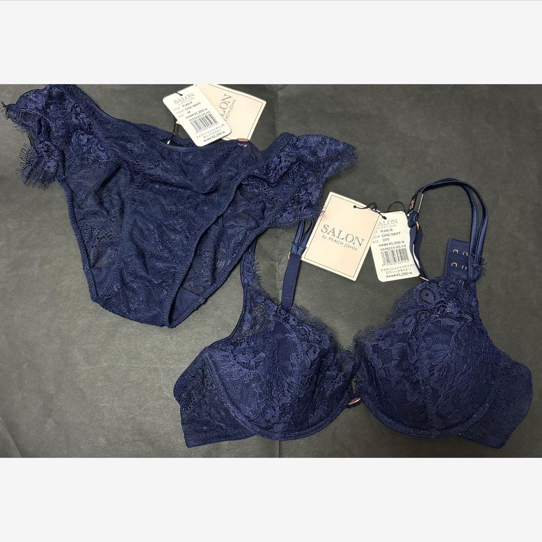 新品 SALON by PEACHJOHN サロンバイピーチジョン　下着セット