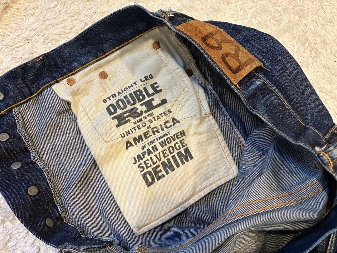 RRL ダブルアールエル USA製 ストレートデニム