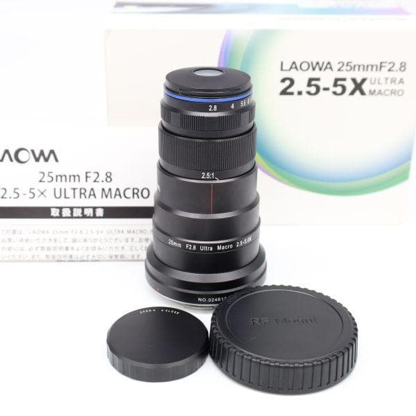 ほぼ新品■LAOWA 25mm F2.8 ULTRA MACRO CanonRF