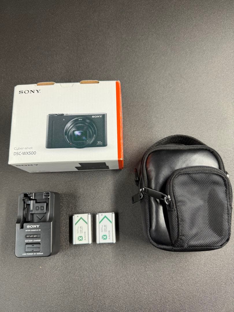 バッテリー＋2個付属　SONY DSC-WX500 　30倍ズームデジタルカメラ