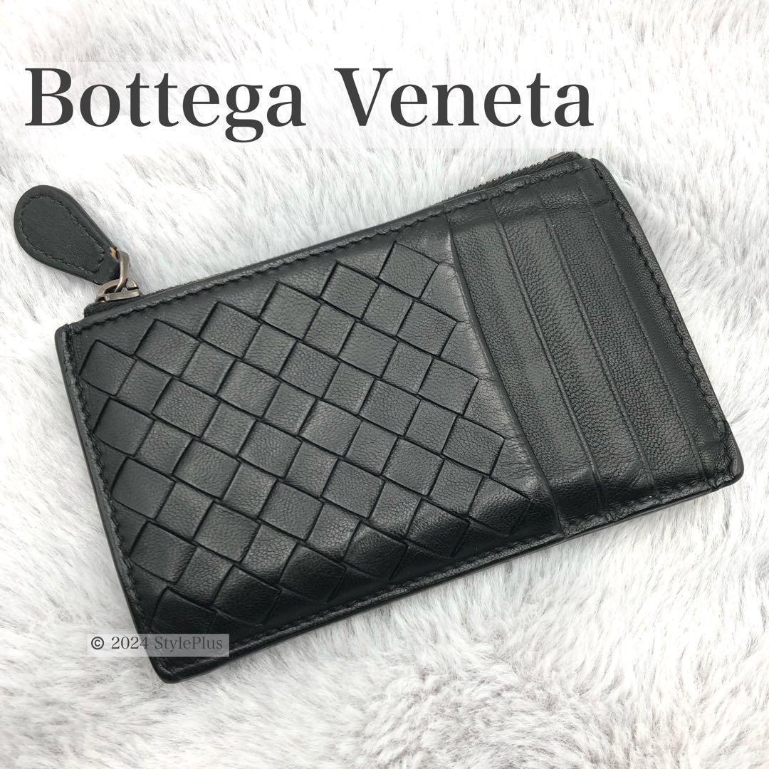 ボッテガ Bottega Veneta カードケース ケース イントレ 黒