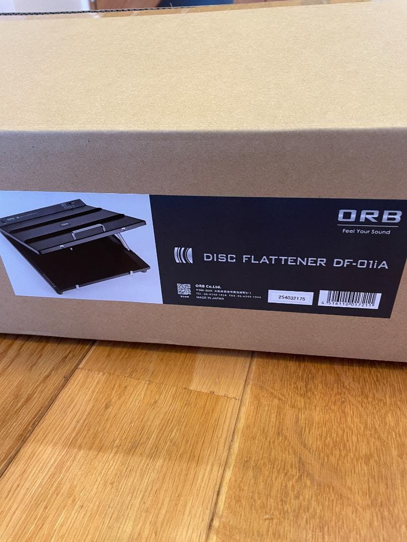 ORB ディスクフラッタナー DF-01iA　アナログディスク反り修正機