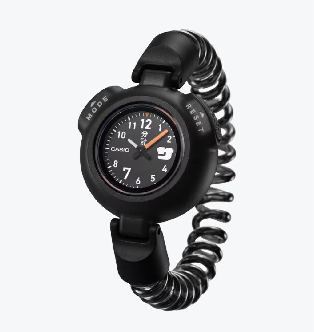 サ時計 サウナ愛好者用腕時計 ブラック SAN-100H-1BJR CASIO