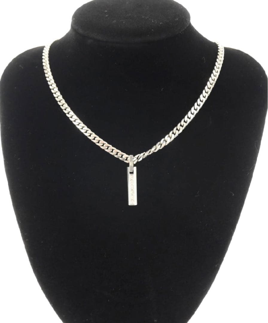 喜平 ネックレス Silvk+32 ゲルマニウム ダイヤモンド K ゴールド