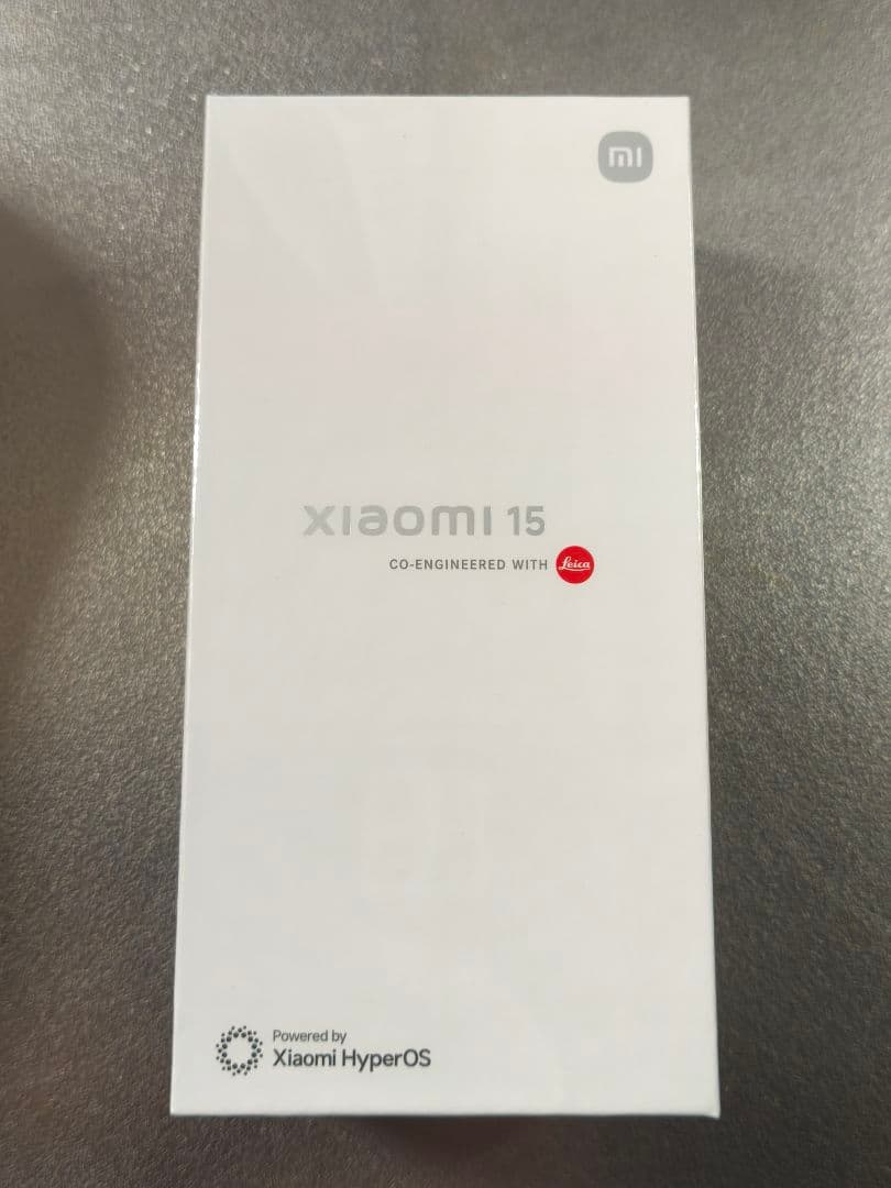Xiaomi 15　国内版　グリーン　新品未開封　12GB/256GB
