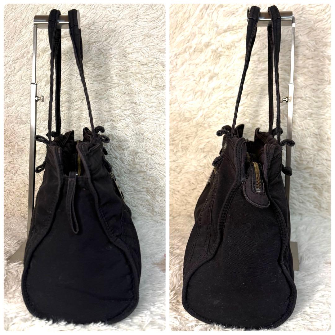 DIESEL archive l logo ショルダーバッグ　Y2K 黒