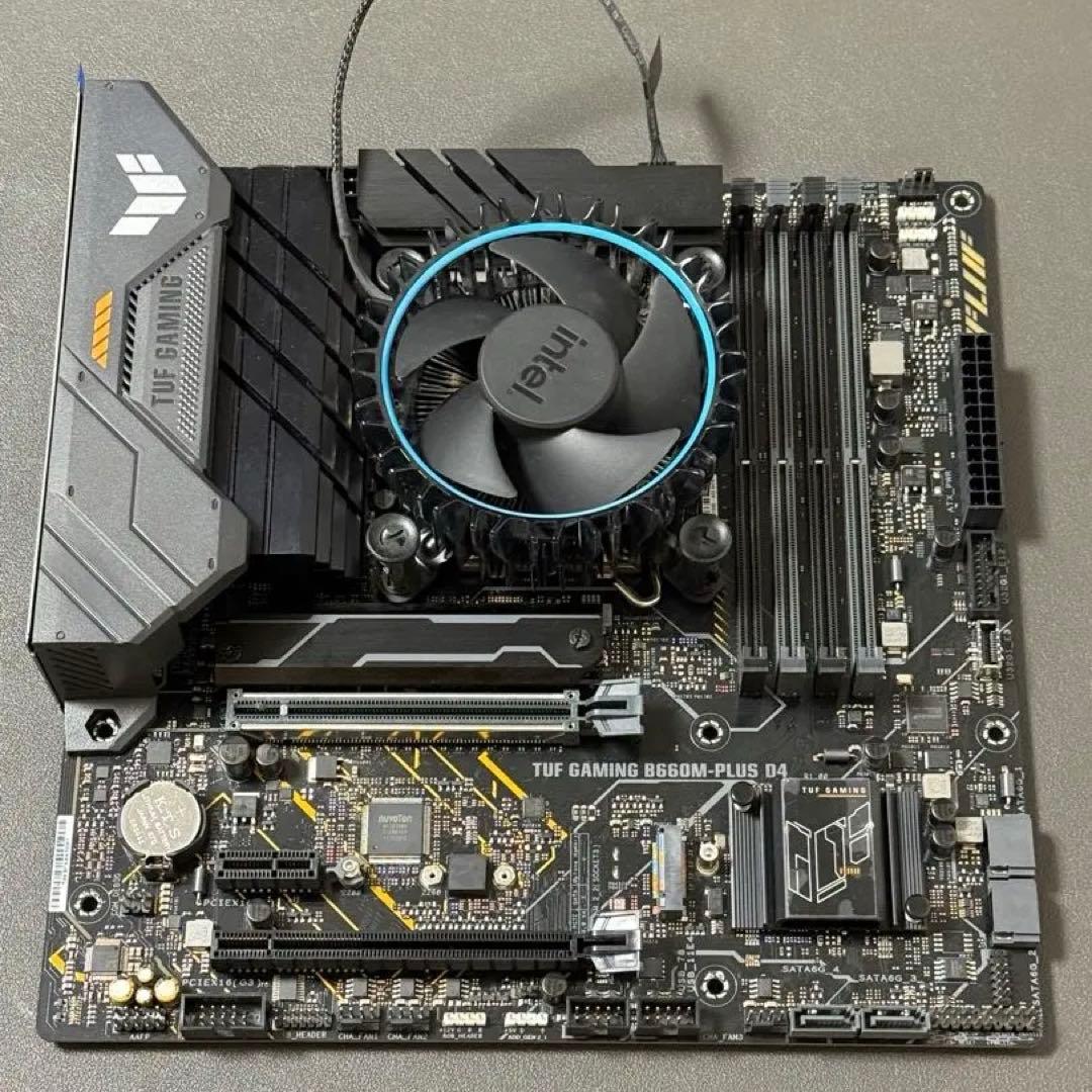 【セット】Core i5 12400&ASUS TUF B660M-PLUSD4