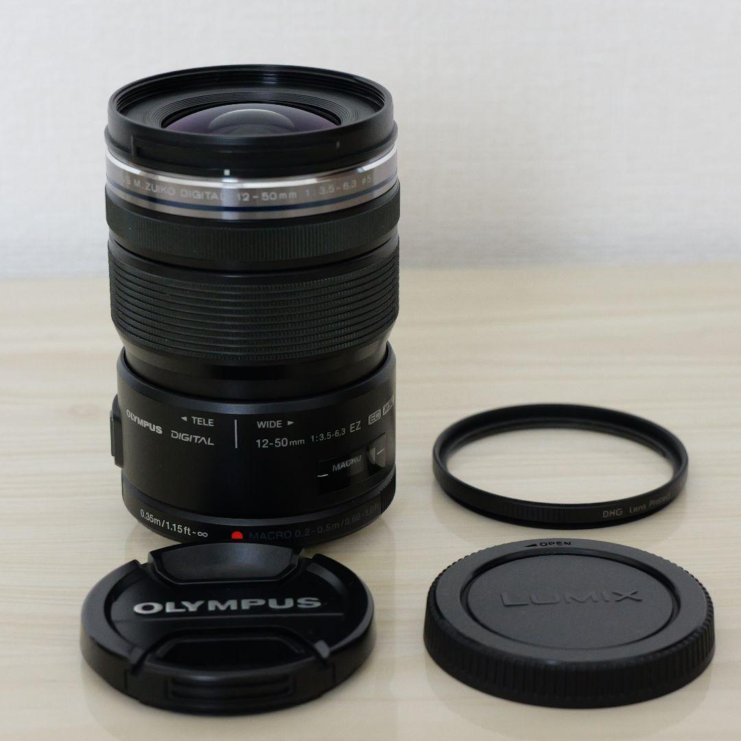 フィルター付　OLYMPUS M ZUIKO DIGITAL　12-50 ED