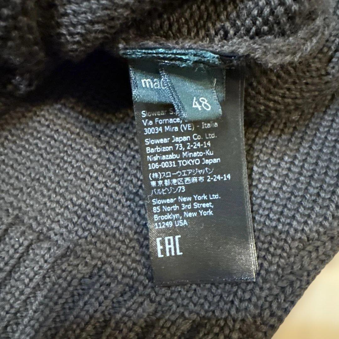 Zanone ザノーネ モックネック ニット ブラウン 美品