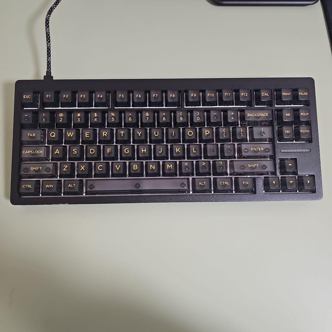 Wooting 80HE Zinc Alloy Black ANSI配列