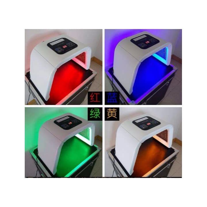 大人気！橋形LED美顔器、業務用、自宅用両方可能！顔、背中、お腹にも施術