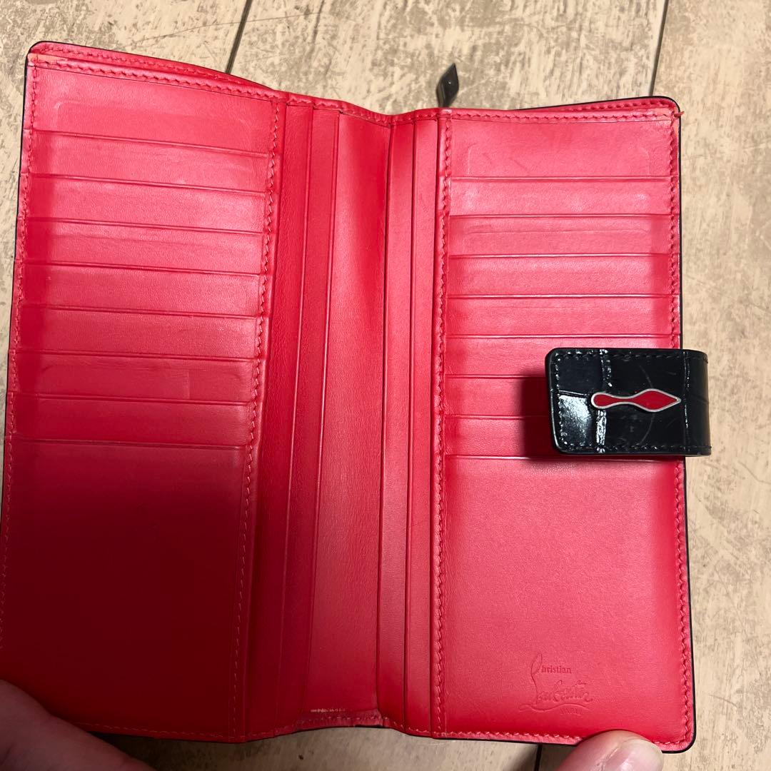O*N様 Christian Louboutin 長財布 クロコダイル型押し