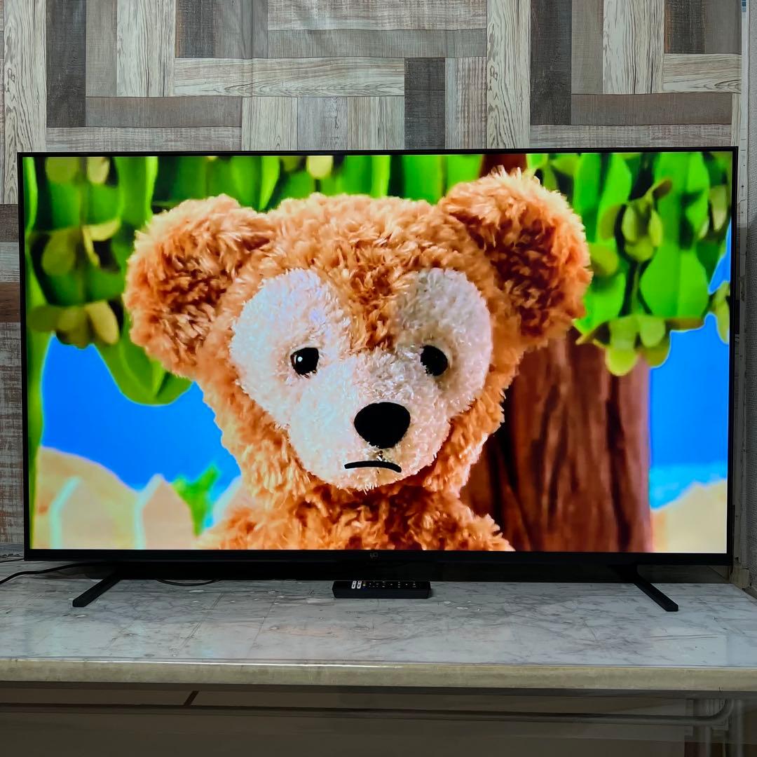 即日受渡❣️全国送料込半年前購入FPD55型4KGoogleTV ネット動画多数