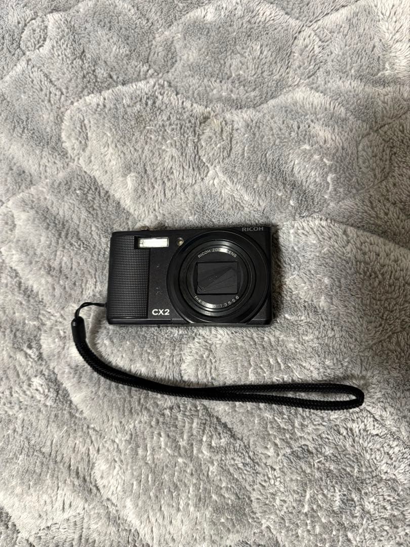 【動作確認済み】Ricoh CX2 黒デジタルカメラ