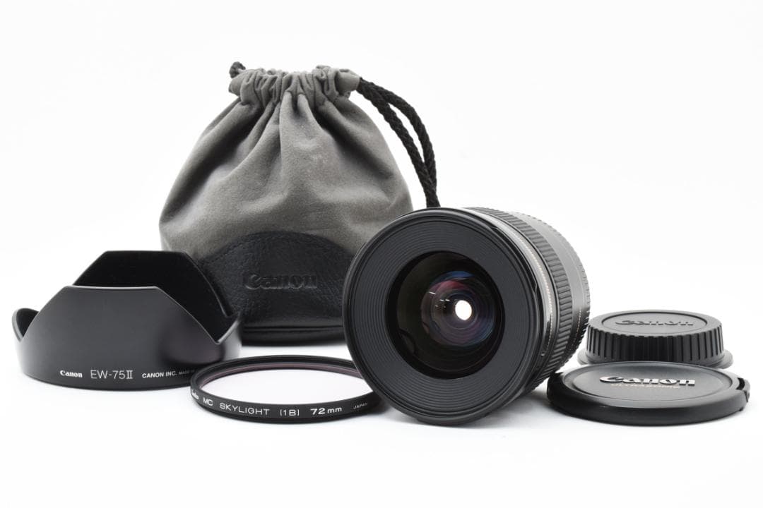 新品級 CANON EF 20mm F2.8 USM　AF レンズ　B784