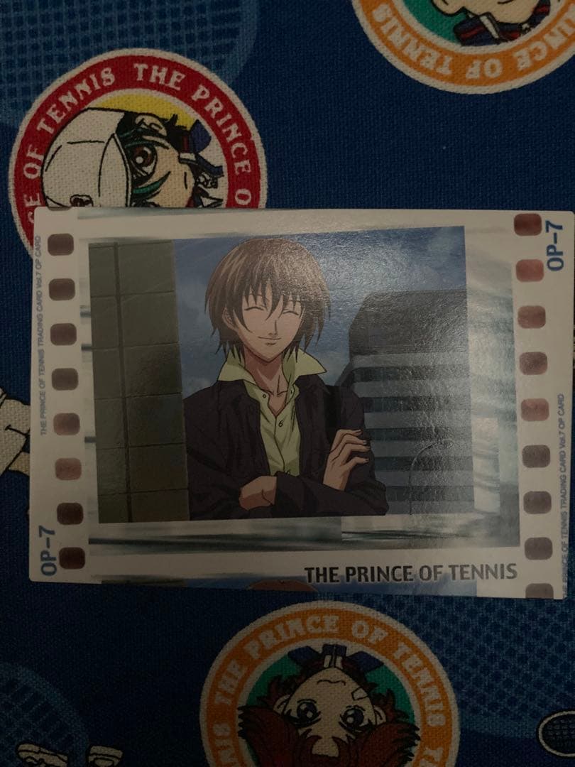 2枚セットテニスの王子様　不二周助&手塚国光 OP EDカード 私服トレカ