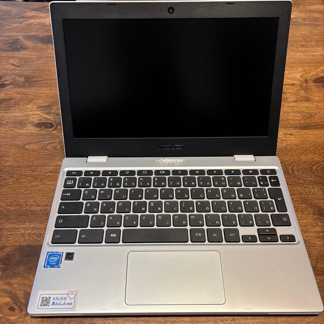 ASUS Chromebook シルバー Intel搭載