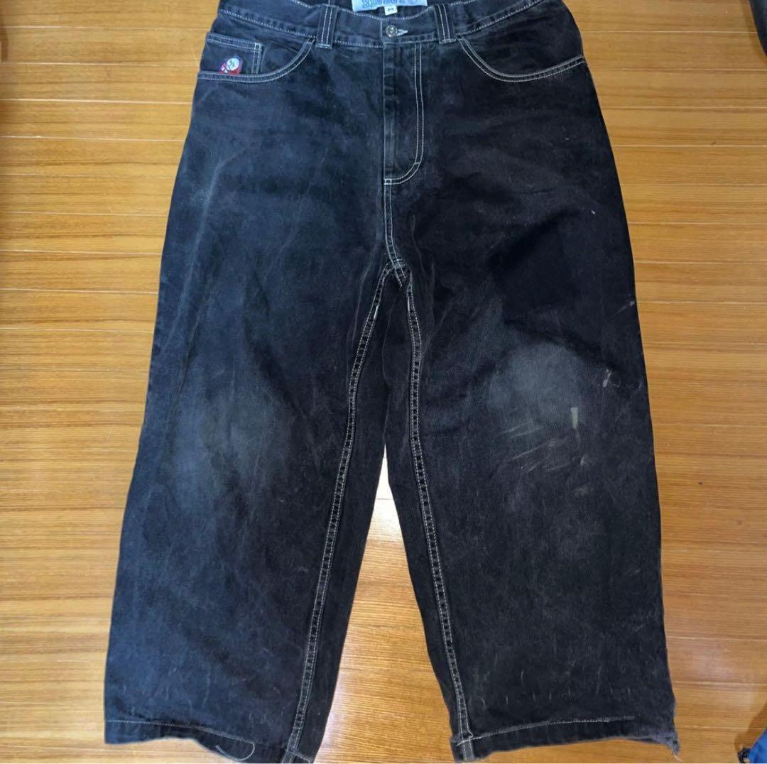 ワ*ン様 ポーラー　ビックボーイ　白ステッチ